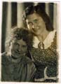 Ирина Константировна Бунина (слева) с Ниной Витман, конец 1940-ых годов.